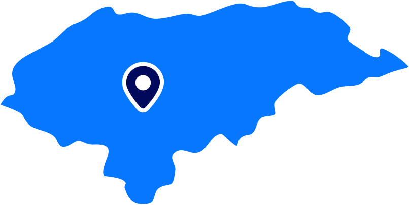 Mapa de Honduras